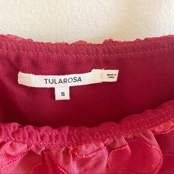 Tularosa Red Polka Dot Mini Dress - Picture 5 of 8